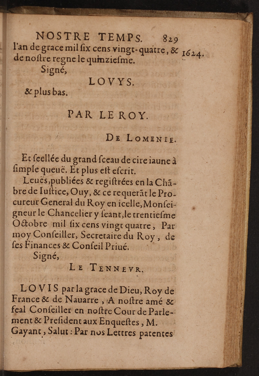 1626 - Joseph Bouillerot - Trésor de l’histoire générale de notre temps - BnF Arsenal
