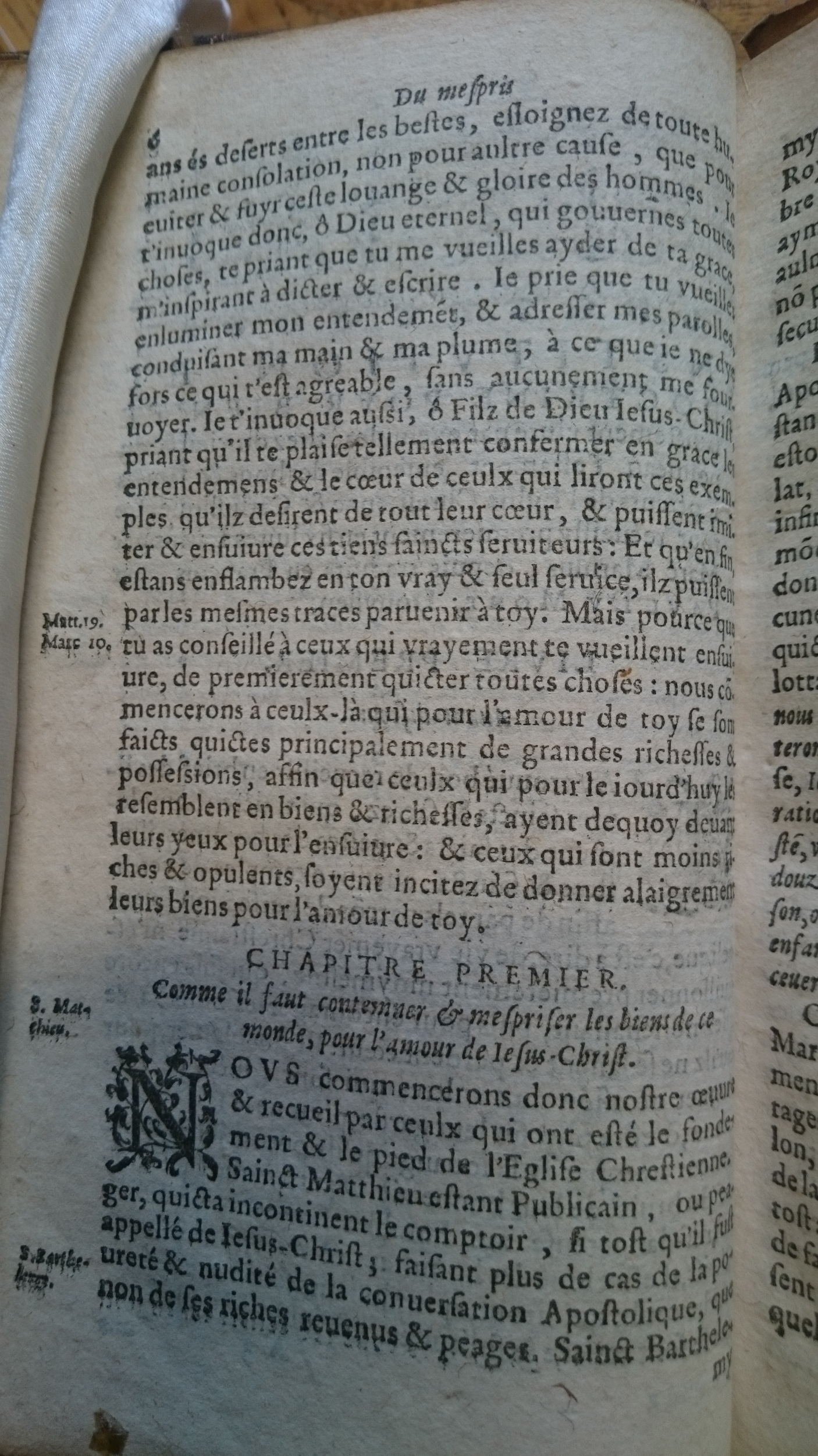 1599 - Balthazar Bellère - Trésor des faits et dits mémorables des hommes saints et illustres - Douai Quincy