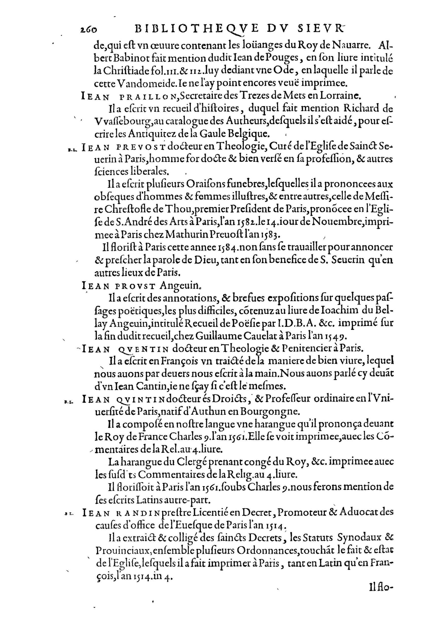 1584 - Abel L&#039;Angelier - Bibliothèques françaises - BnF