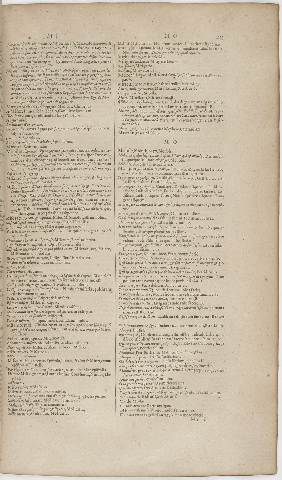 1606 - David Douceur - Trésor de la langue française - BnF