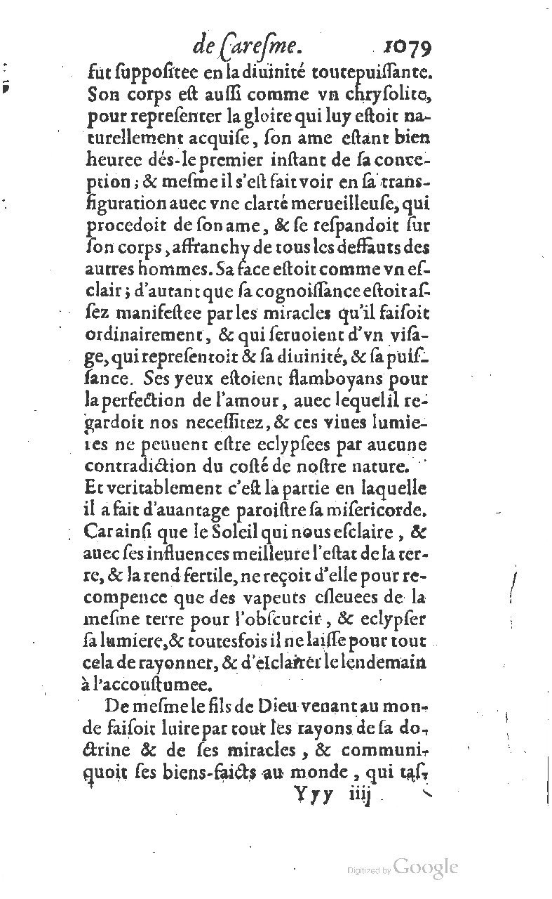 1607 - Nicolas Du Fossé - Trésor quadragésimal - T 01 - BM Lyon