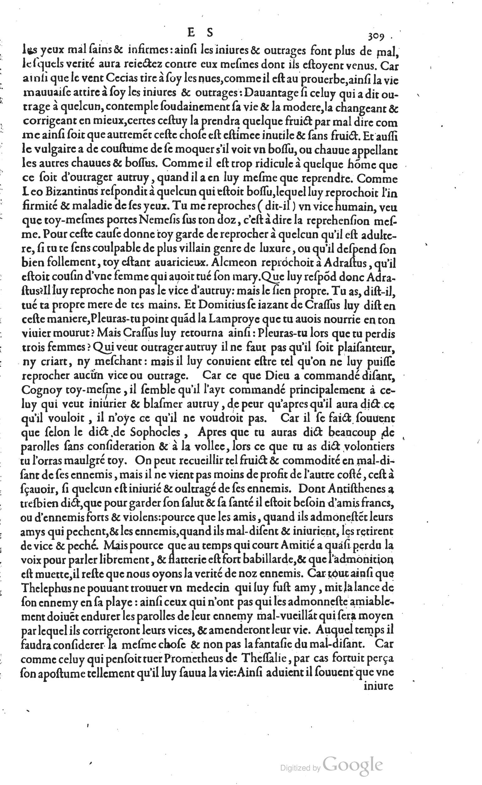 1585 - Barthélemy Honorat - Bibliothèques françaises - BSB Munich