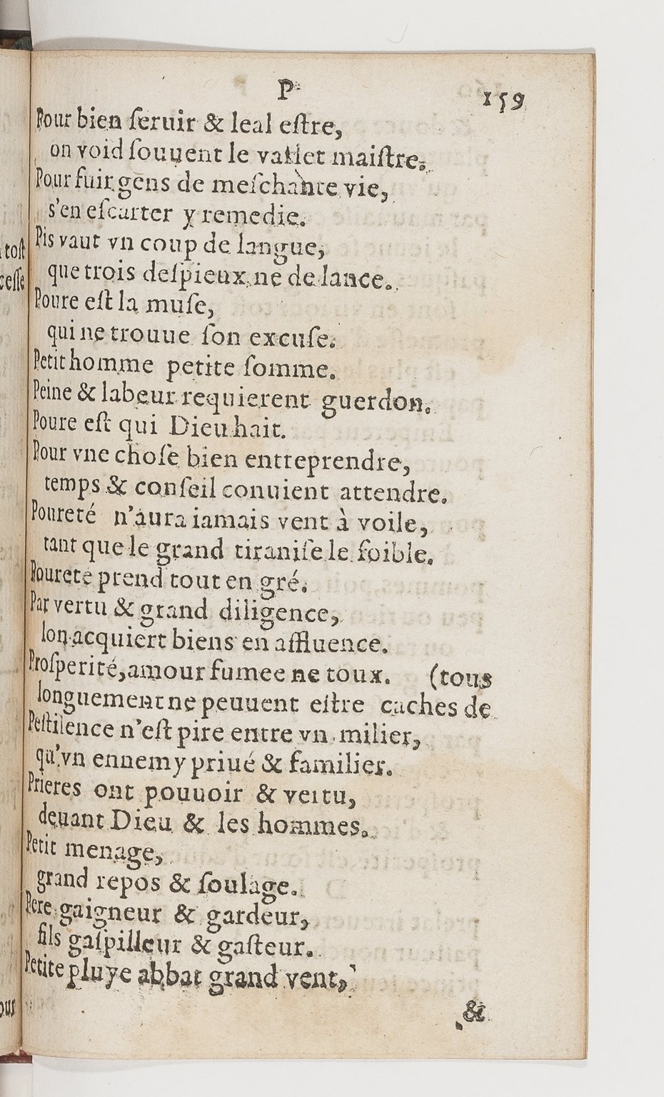 1577 - Jean d’Ogerolles - Trésor de sentences dorées - BnF Arsenal