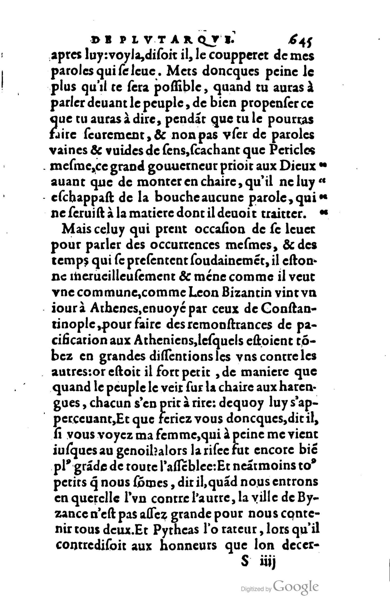 1578 - Jean Poupy - Trésor des morales de Plutarque - BSB Munich