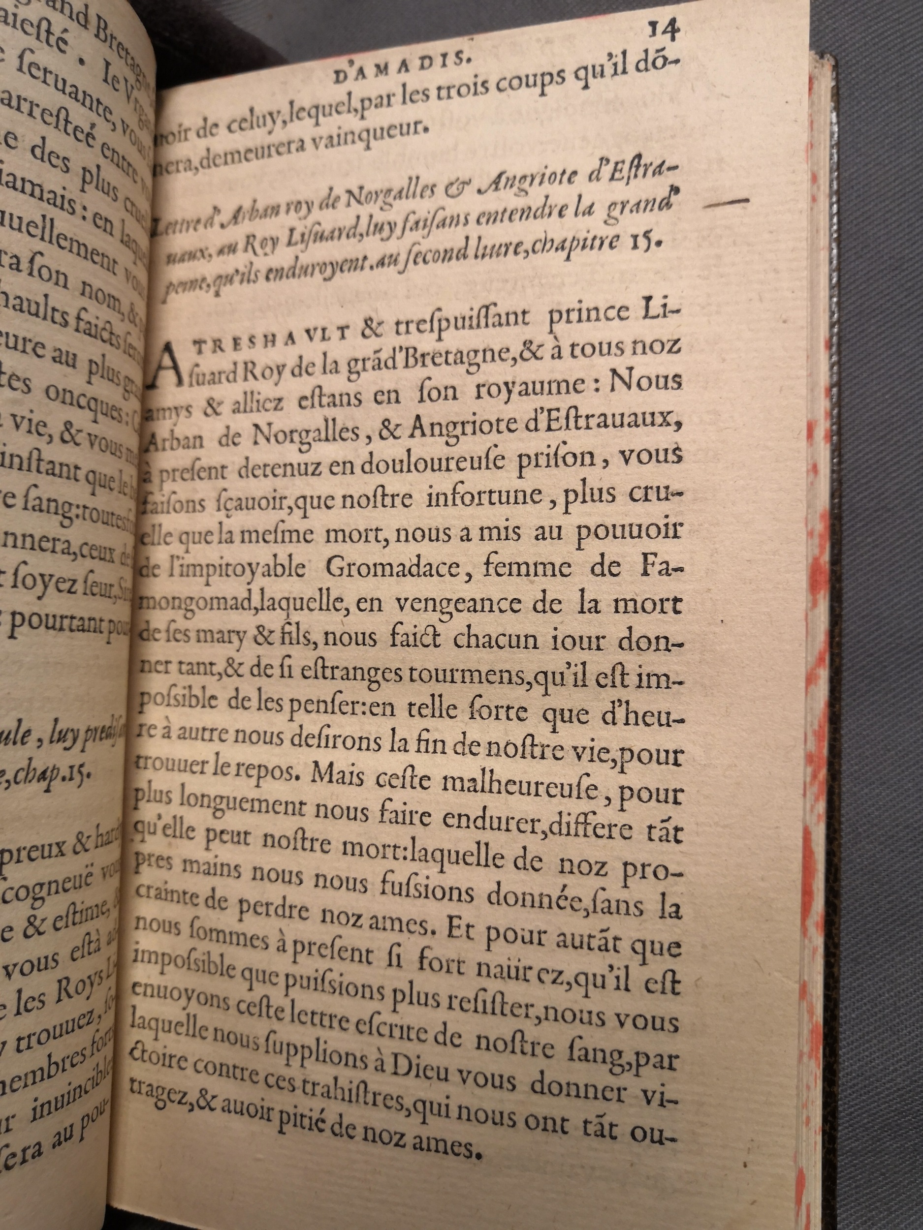 1560 - Étienne Groulleau - Trésor des Amadis - Amsterdam