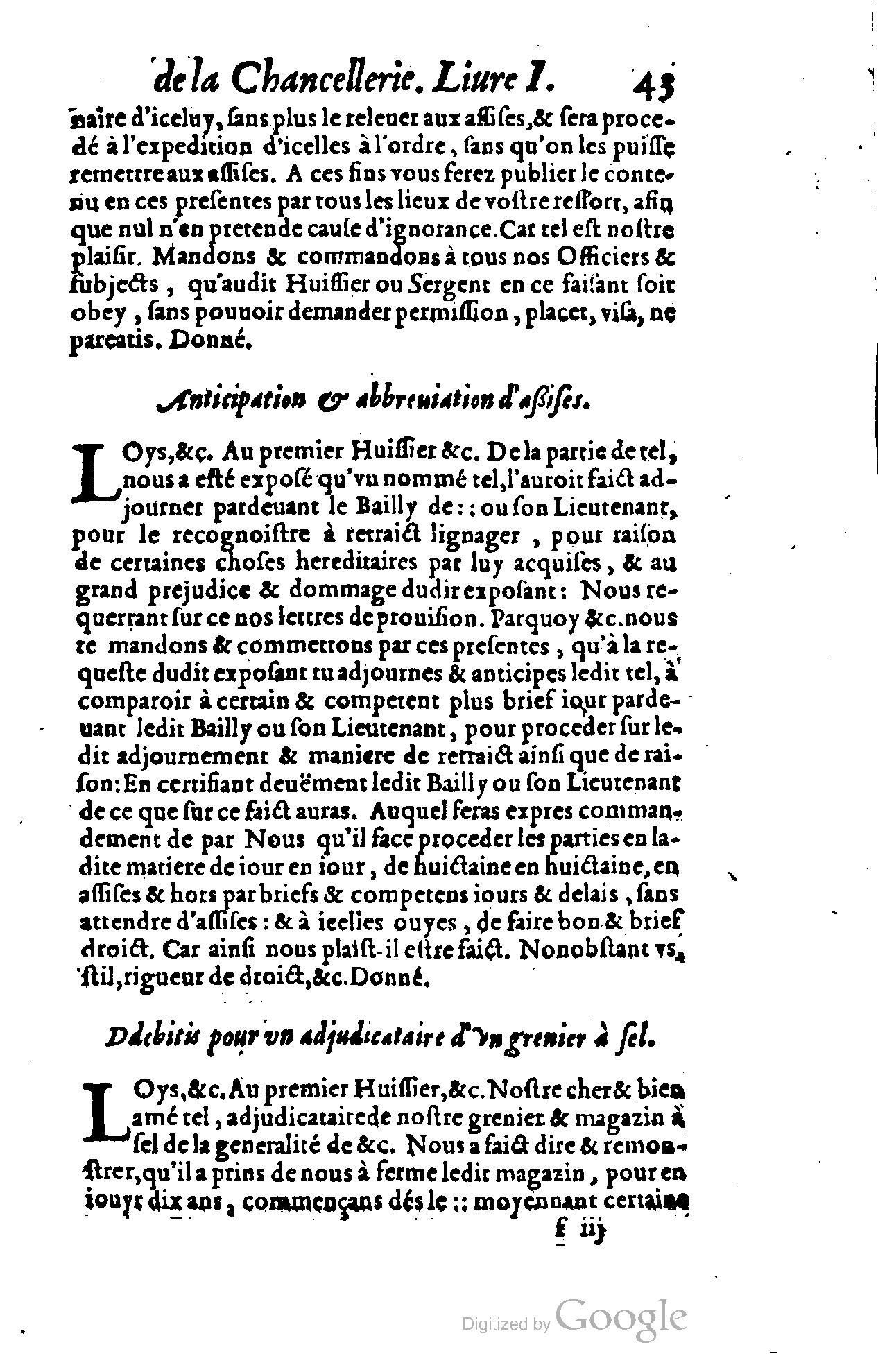 1614 - Jean Richer - Trésor du nouveau style et protocole de la chancellerie de France - BSB Munich 1614 - Jean Richer - Trésor du nouveau style et protocole de la chancellerie de France - BSB Munich