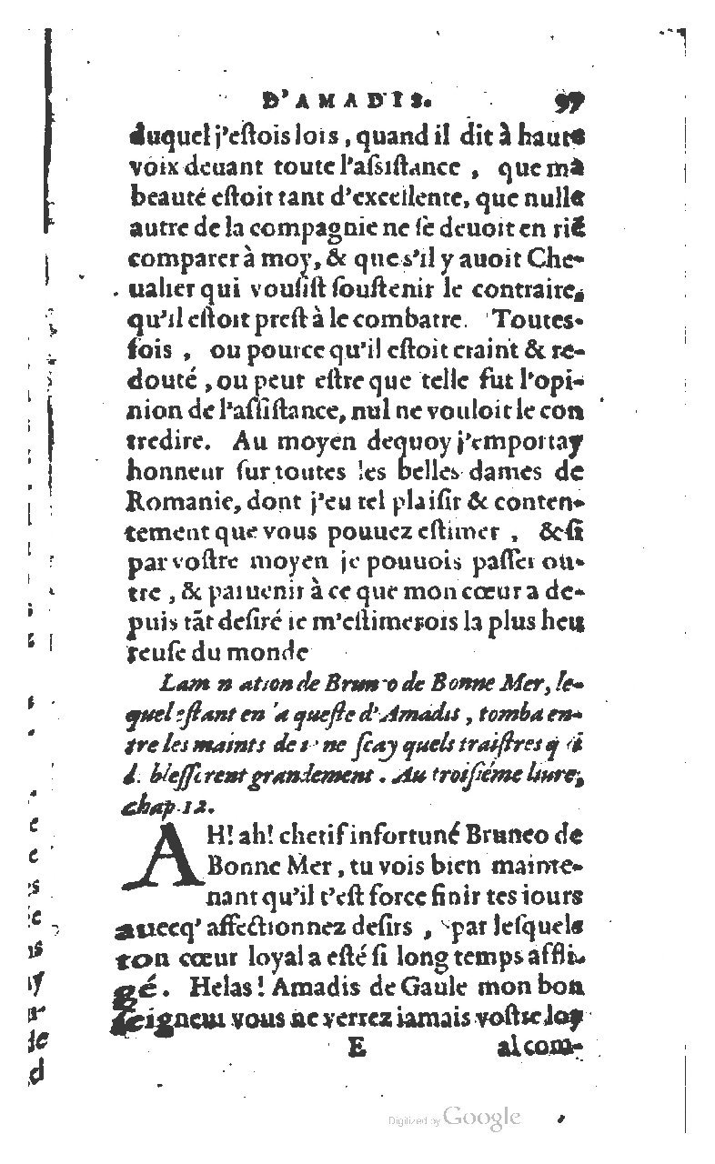 1572 - Jan van Waesberghe - Trésor des Amadis - BNC Rome