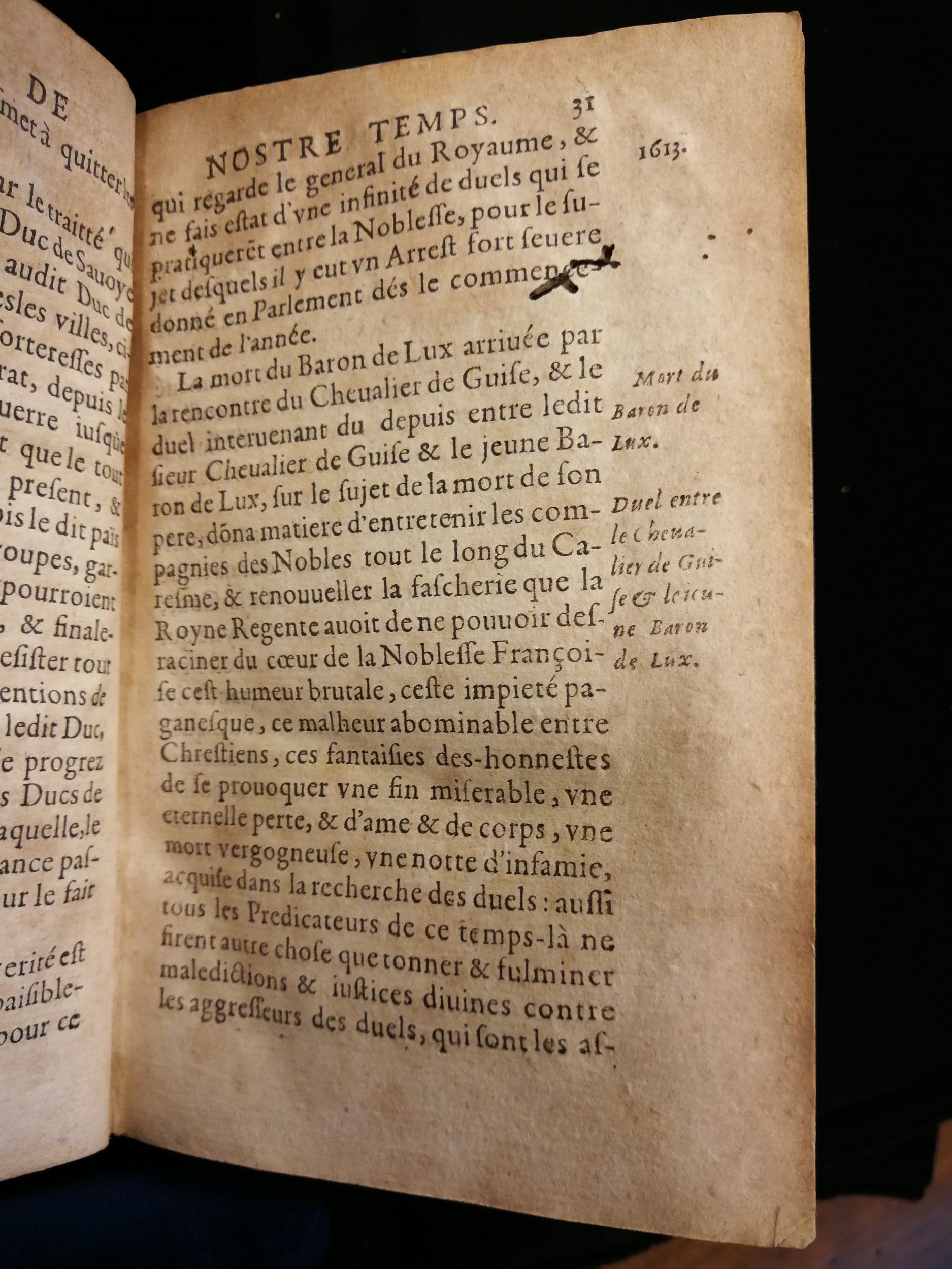 1626 - Joseph Bouillerot - Trésor de l’histoire générale de notre temps - Les Méjanes, Aix-en-Provence