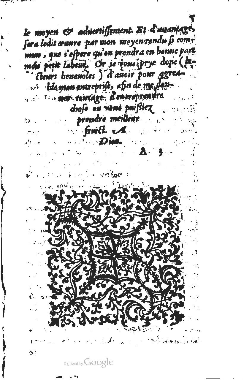 1567 - Jean Pygot - Trésor des Amadis - BM Lyon 1567 - Jean Pygot - Trésor des Amadis - BM Lyon