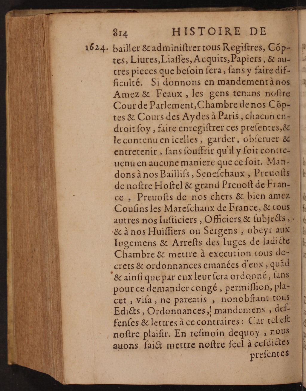 1626 - Joseph Bouillerot - Trésor de l’histoire générale de notre temps - BnF Arsenal