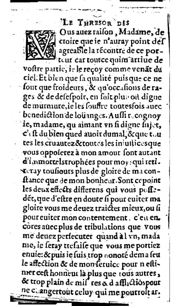 1624 - Nicolas Oudot - Trésor des lettres douces et amoureuses - BNC Florence