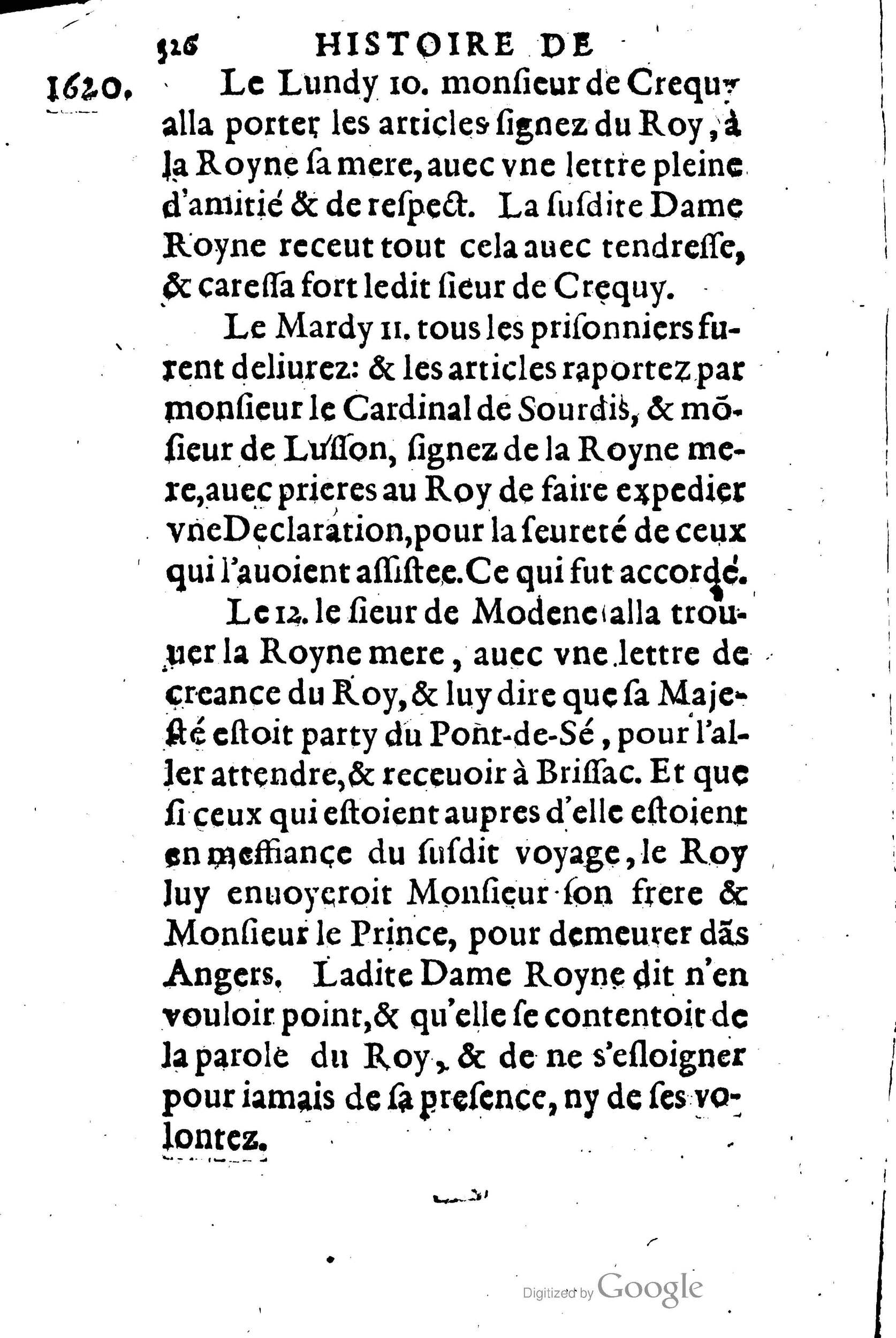 1623 - Joseph Bouillerot - Trésor de l’histoire générale de notre temps - BM Lyon