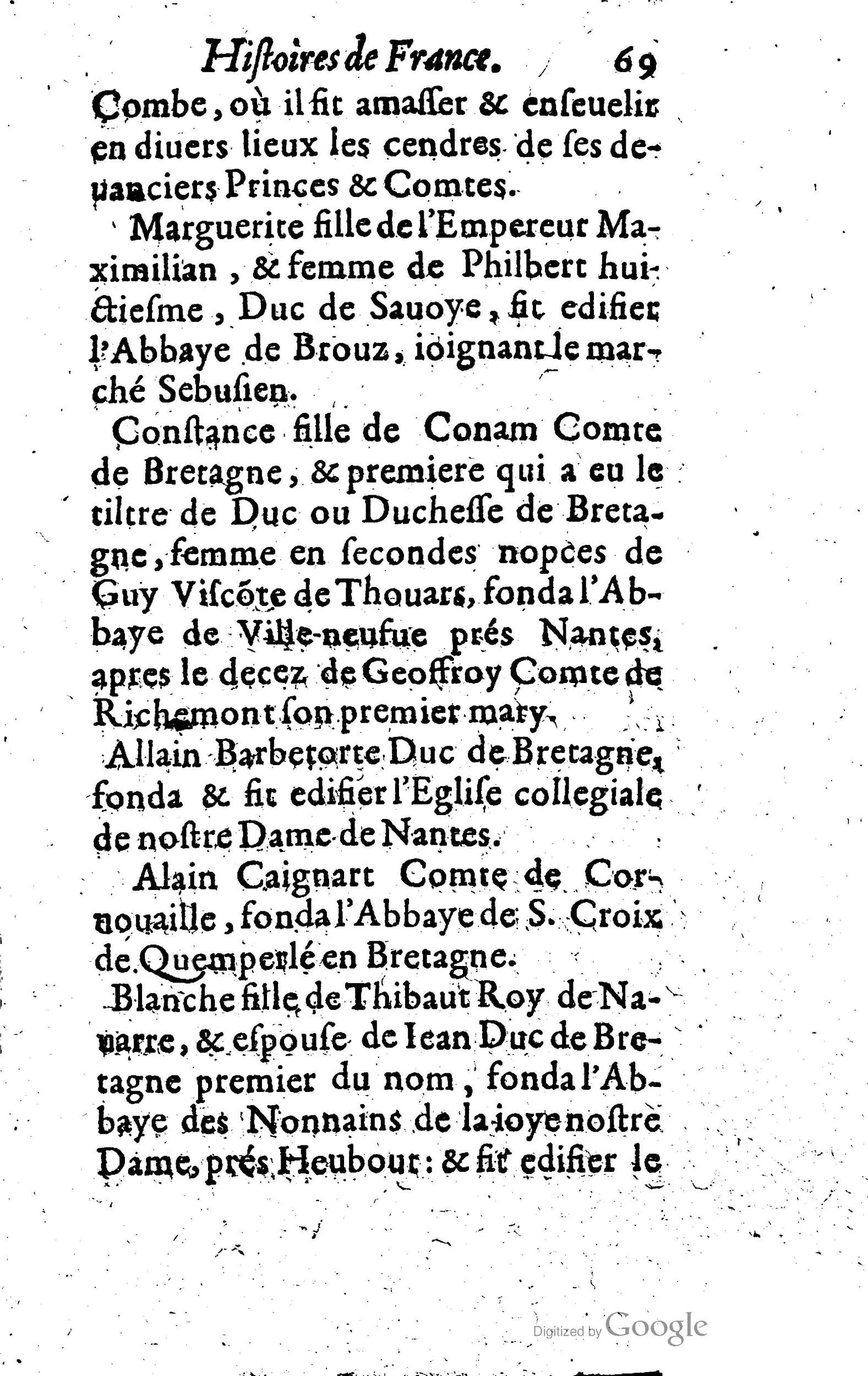 1619 - Jean Corrozet - Trésor des histoires de France - Anvers Musée Plantin-Moretus