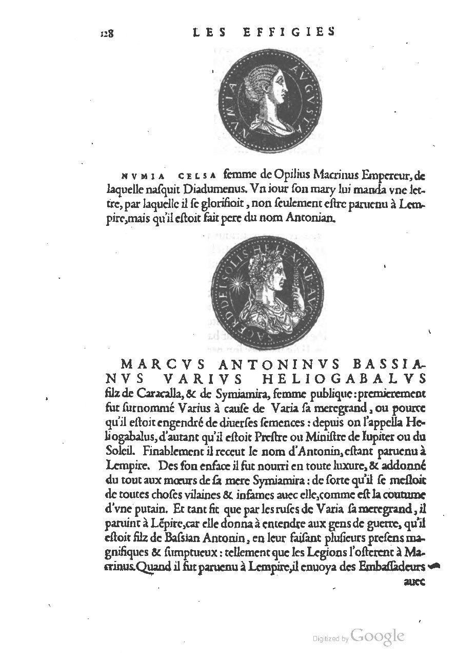 1553 - Jacopo Strada et Thomas Guérin - Épitome du Trésor des antiquités - UGent