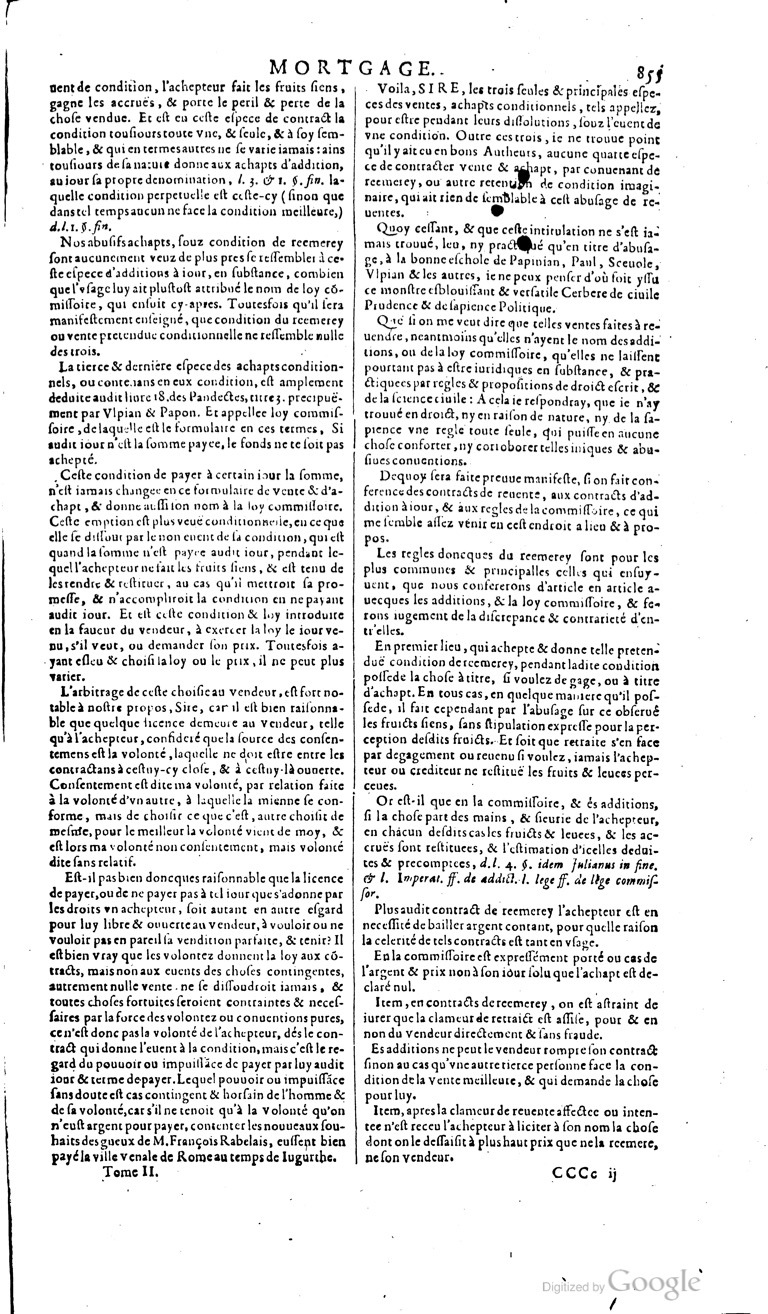 1629 - Veuve Nicolas Buon - Trésor du droit français (29620 T. 2) - BM Lyon