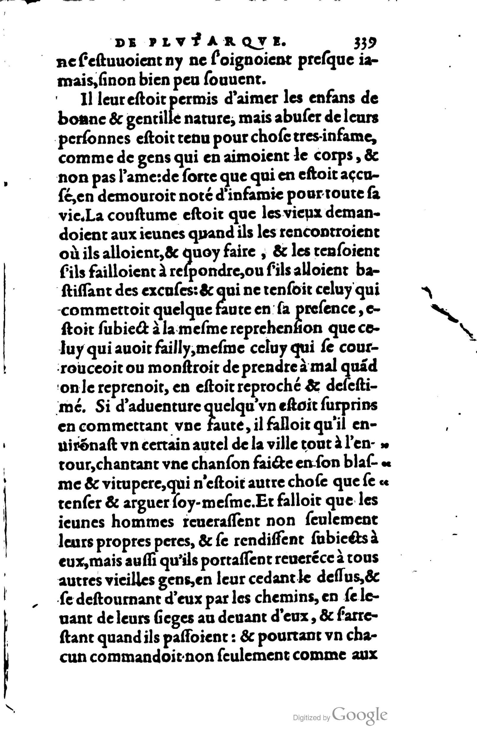 1578 - Jean Poupy - Trésor des morales de Plutarque - BSB Munich