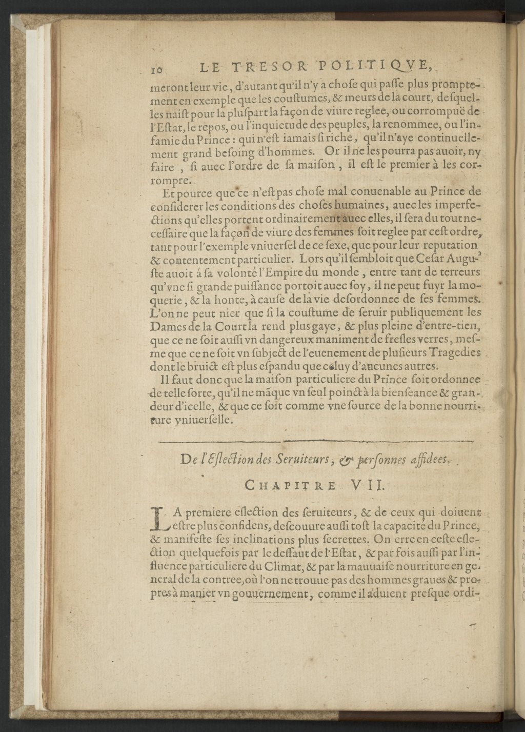 1608 - Nicolas Du Fossé - Trésor politique - BnF Tolbiac