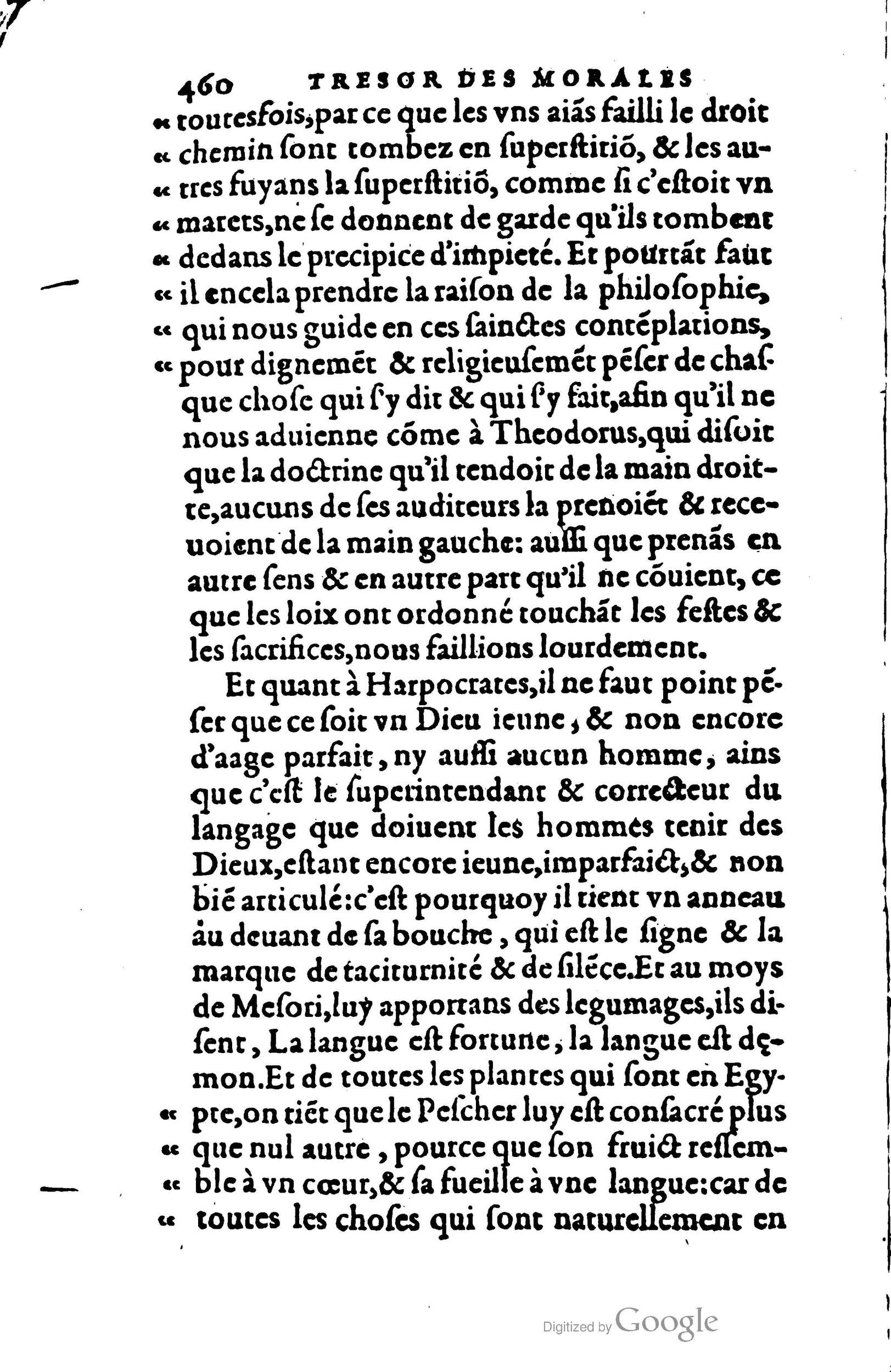 1578 - Jean Poupy - Trésor des morales de Plutarque - BSB Munich