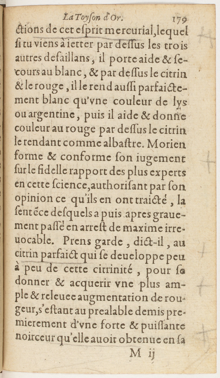 1612 - Charles Sevestre - Toison d’or ou la fleur des Trésors - BnF