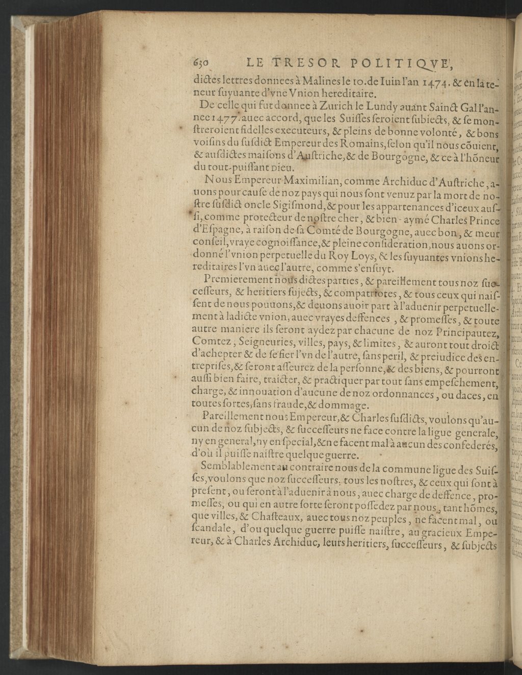 1608 - Nicolas Du Fossé - Trésor politique - BnF Tolbiac 1608 - Nicolas Du Fossé - Trésor politique - BnF Tolbiac