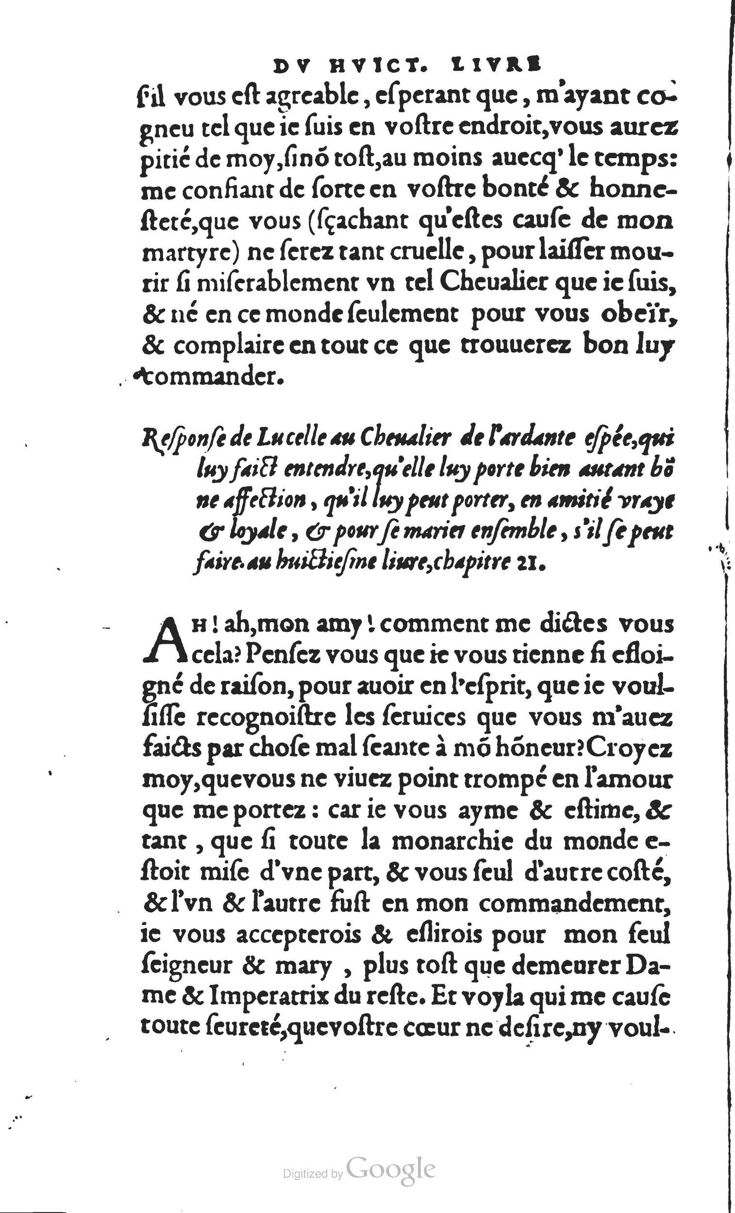 1560 - Vincent Sertenas et Gilles Robinot - Trésor des Amadis - British Library