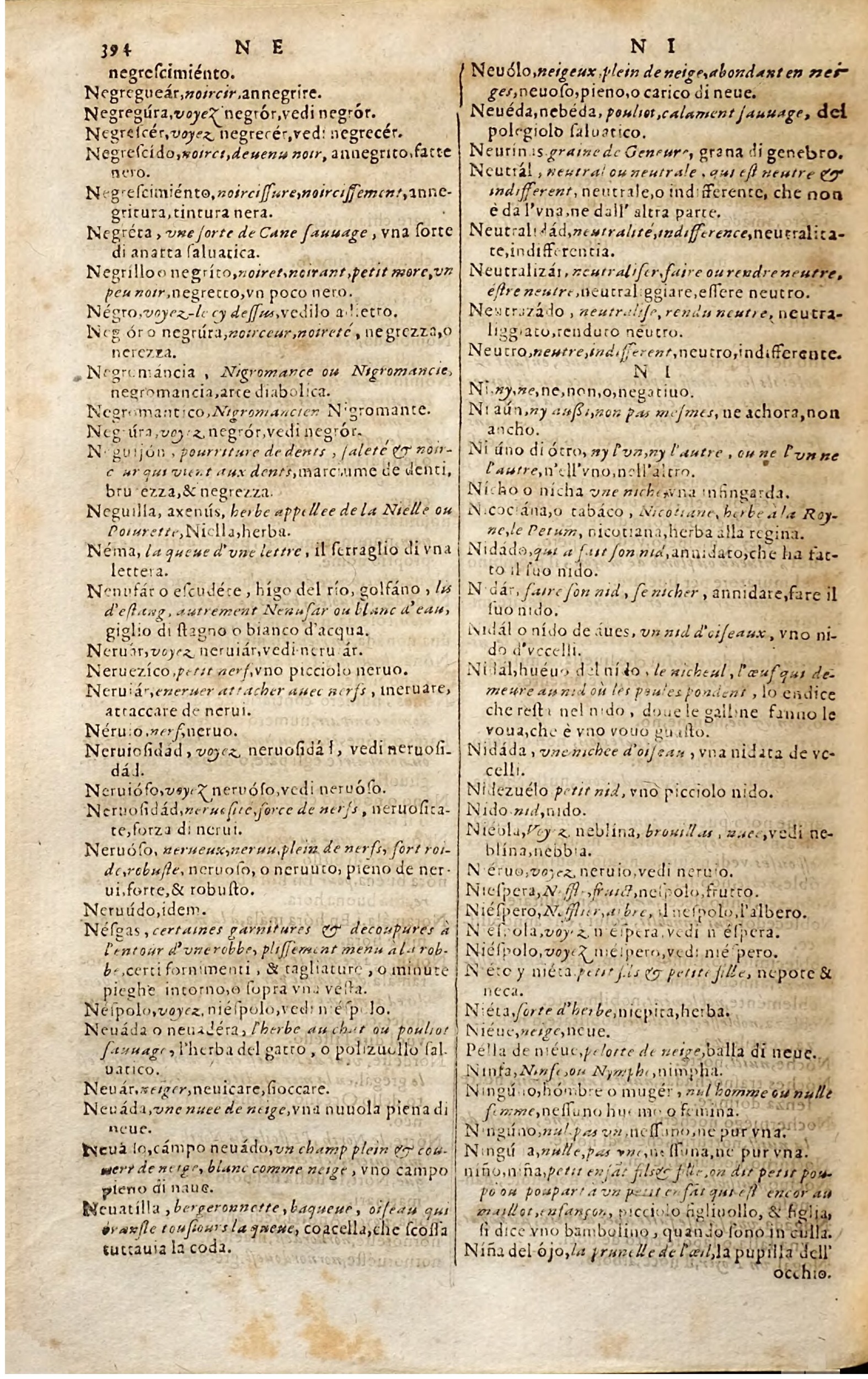 1627 - Jacques Crespin - Trésor des trois langues - Regensburg
