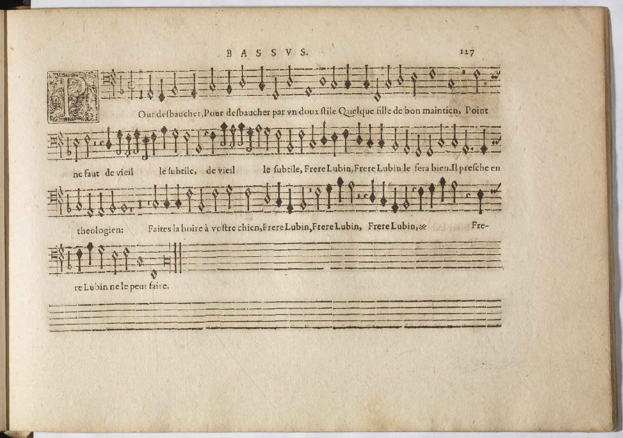 1594 - Paul Marceau - Trésor de musique d&#039;Orlande de Lassus, Superius, Bassus, Tenor, Quinta pars - BnF