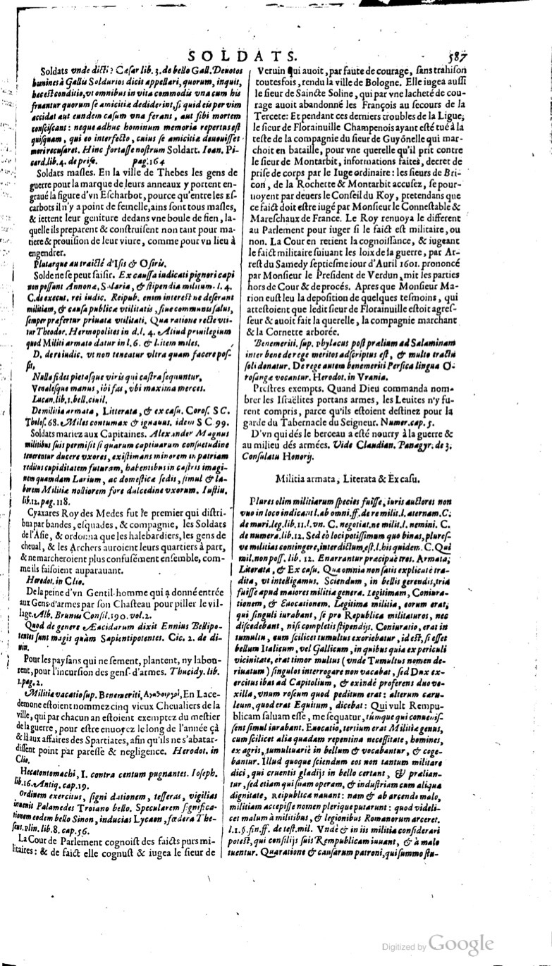 1629 - Veuve Nicolas Buon - Trésor du droit français (21754 T. 3) - BM Lyon