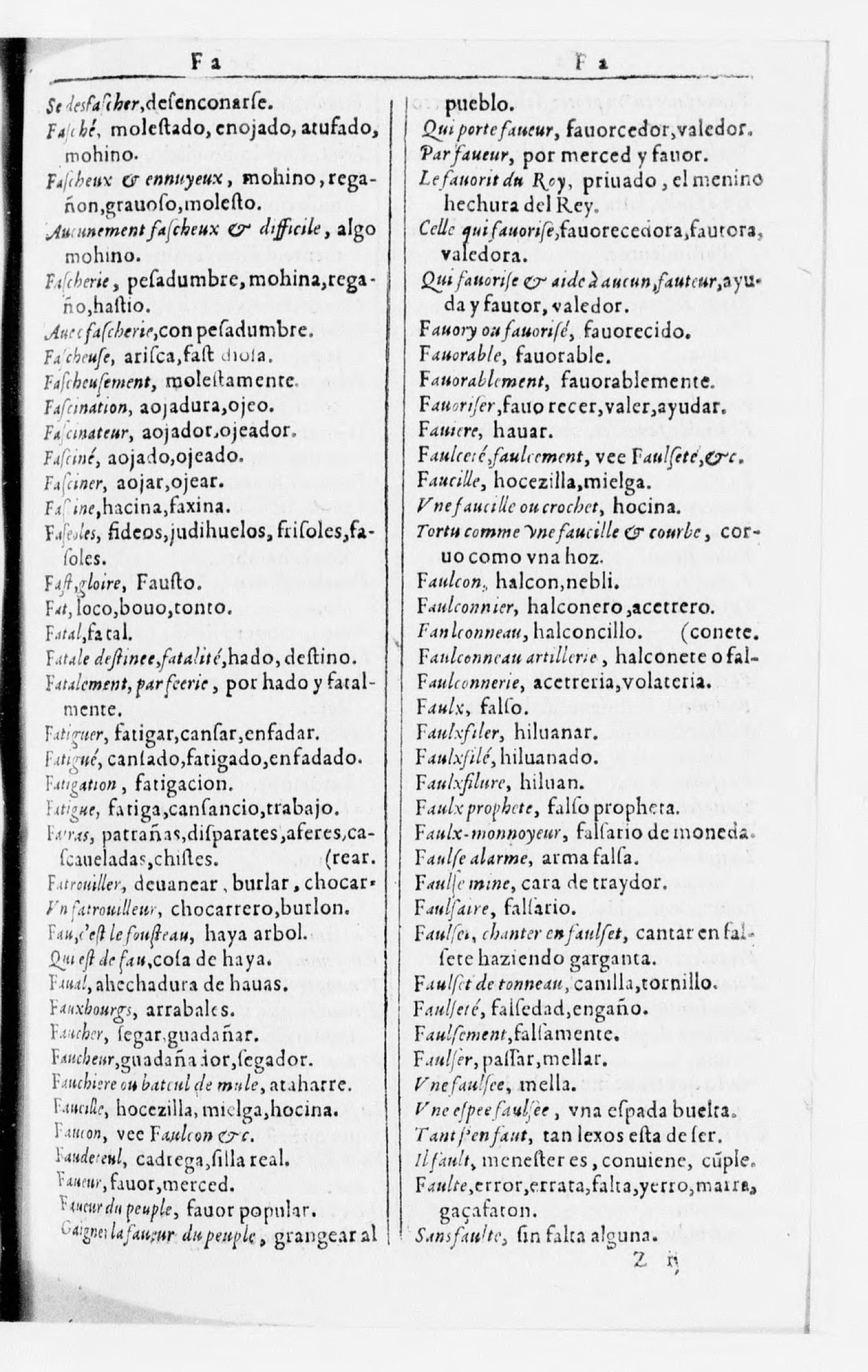 1616 - Veuve Marc Orry - Trésor des deux langues espagnole et française (Seconde partie) - BnF 1616 - Veuve Marc Orry - Trésor des deux langues espagnole et française (Seconde partie) - BnF