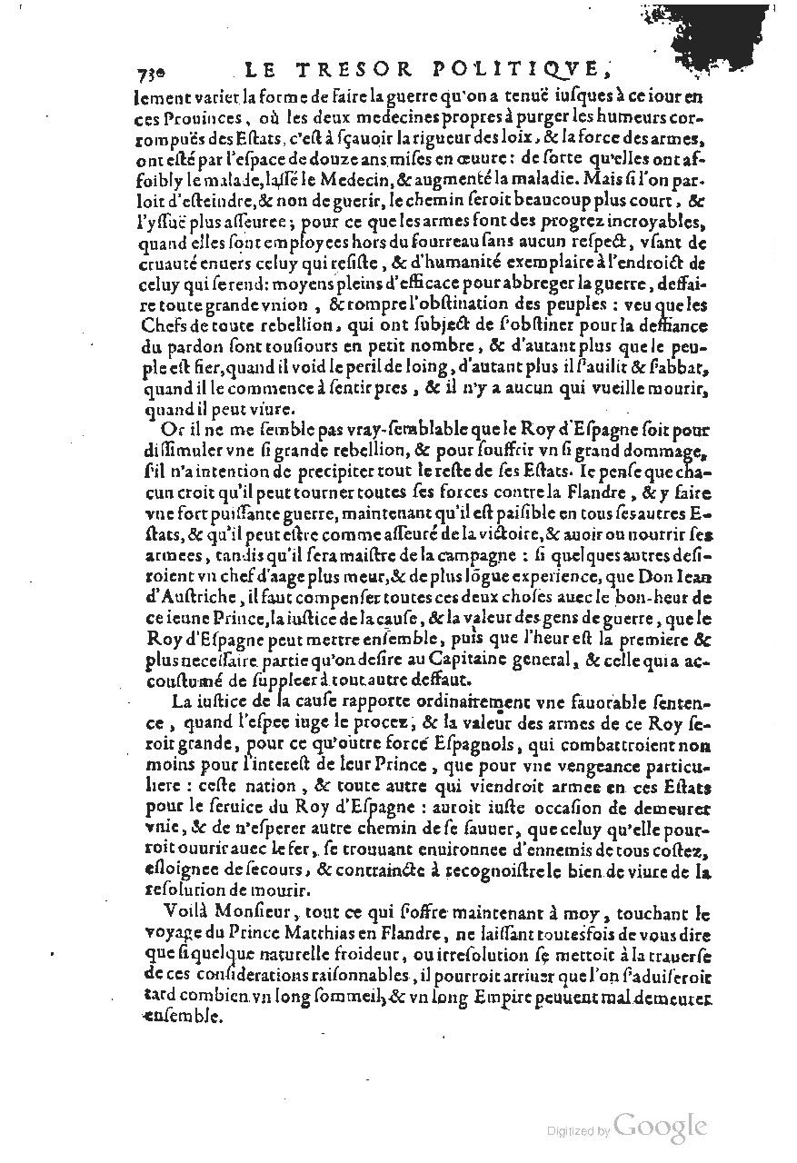 1611 - Pierre Chevalier - Trésor politique - UGent
