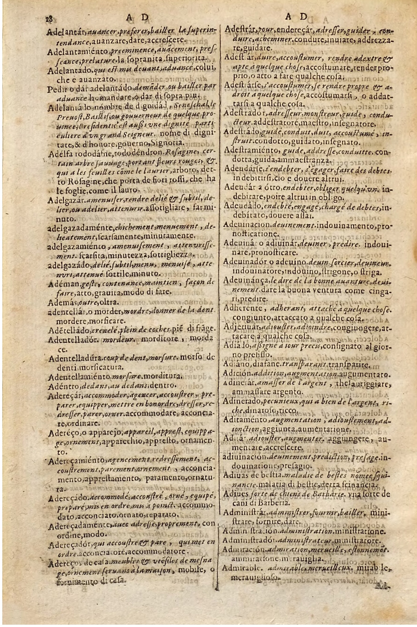 1627 - Jacques Crespin - Trésor des trois langues - Regensburg