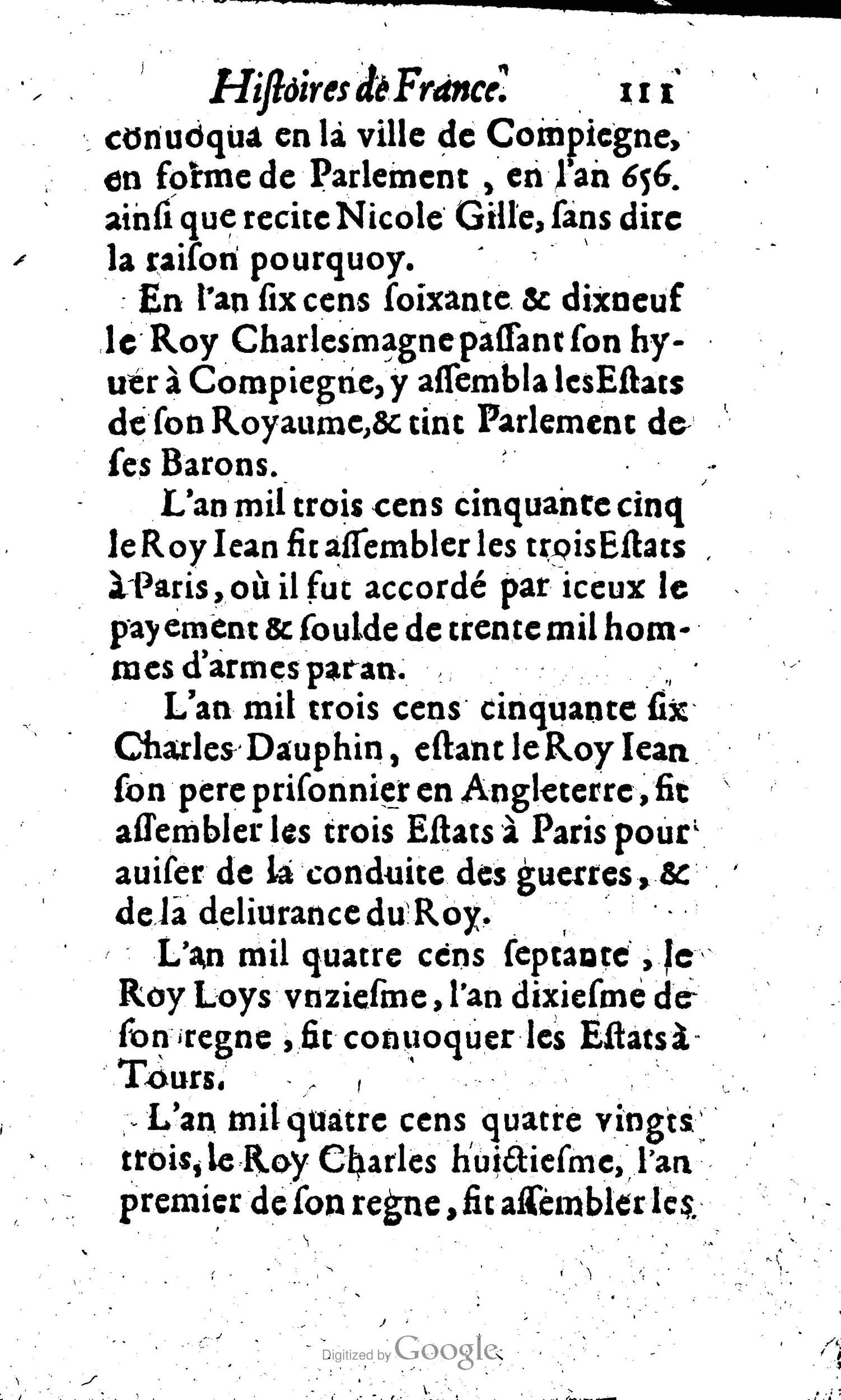 1619 - Jean Corrozet - Trésor des histoires de France - Anvers Musée Plantin-Moretus