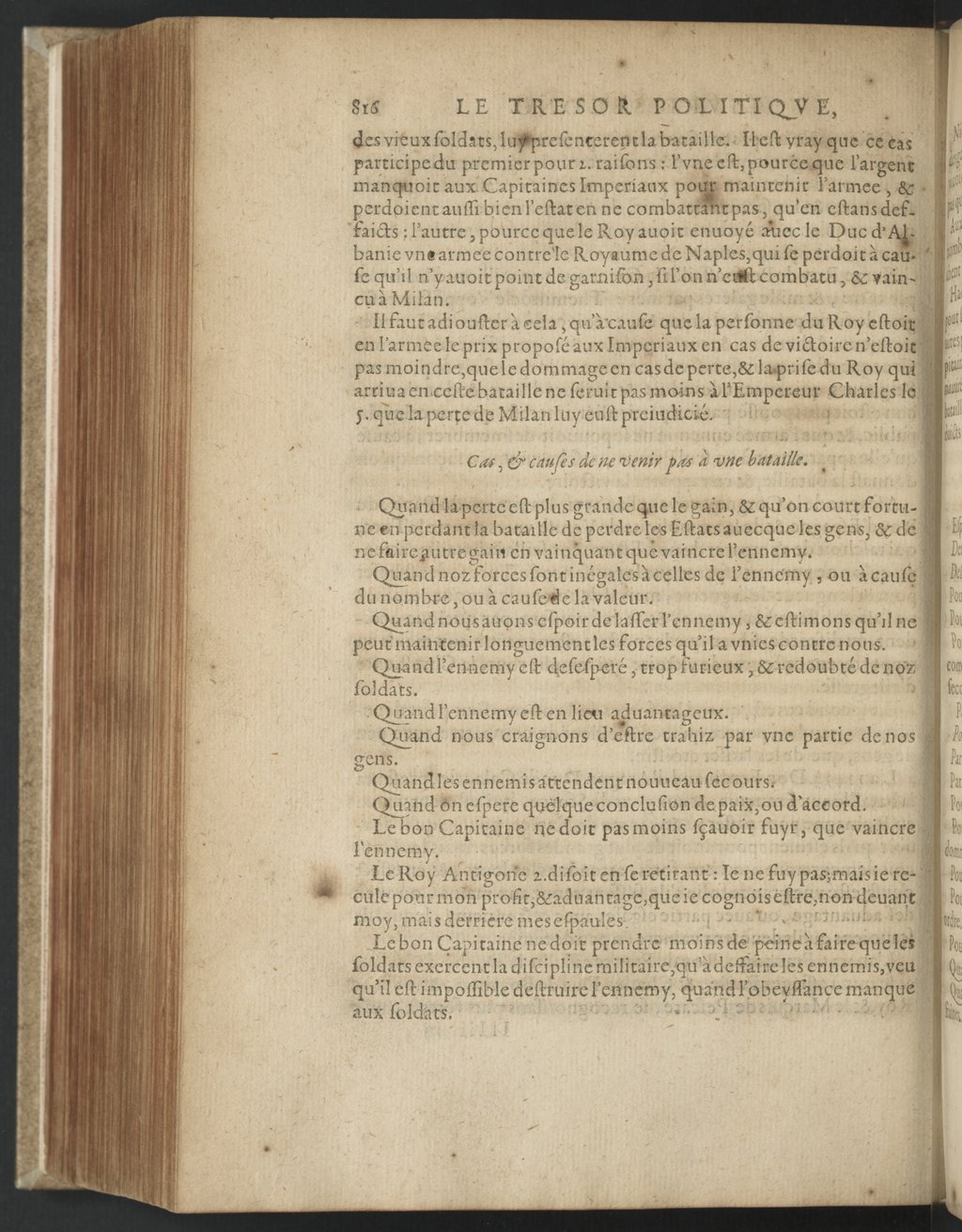 1608 - Nicolas Du Fossé - Trésor politique - BnF Tolbiac