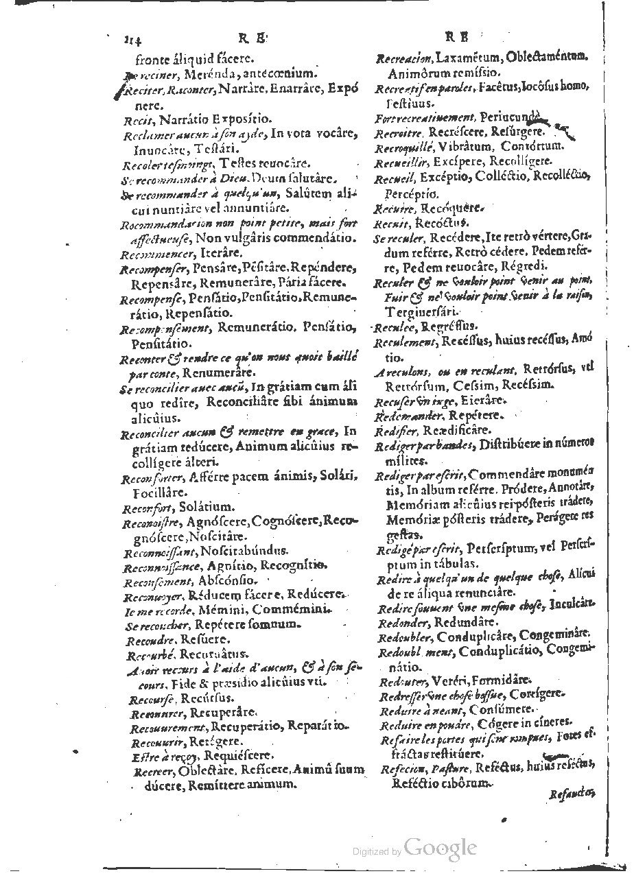 1564 - Henri Hylaire et Louis Cloquemin - Trésor des mots et traits français - BSB Munich