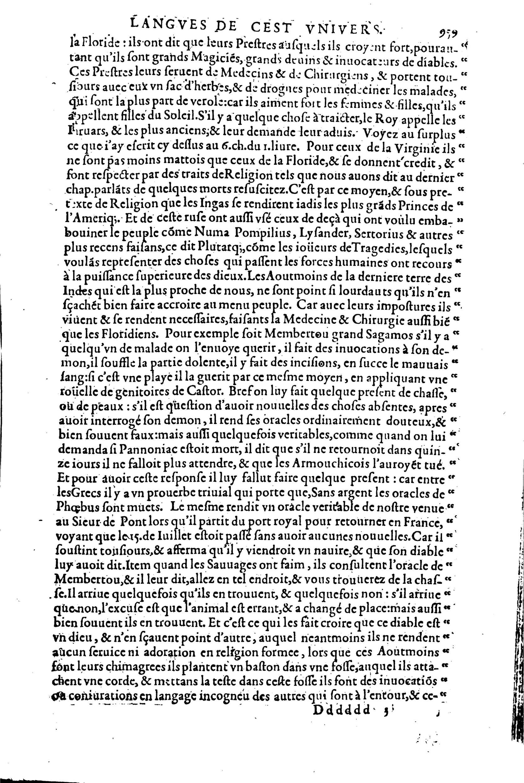 1608 - Nicolas Du Fossé - Trésor politique - BnF Tolbiac