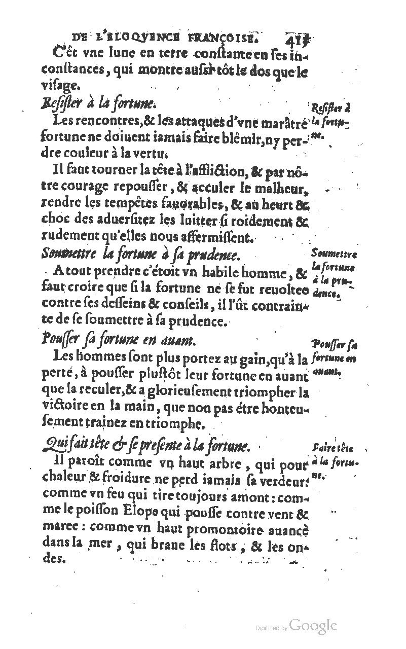 1610 - Louis Coste - Trésor de l’éloquence française (Seconde partie) - BM Lyon