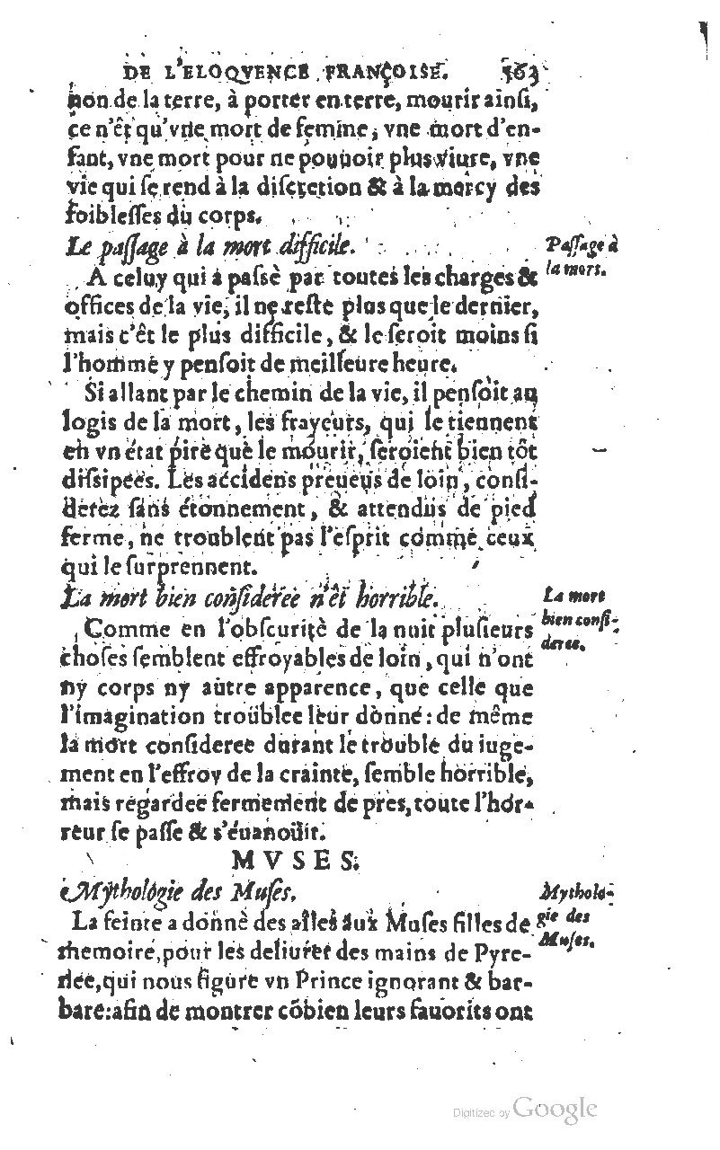 1610 - Louis Coste - Trésor de l’éloquence française (Seconde partie) - BM Lyon