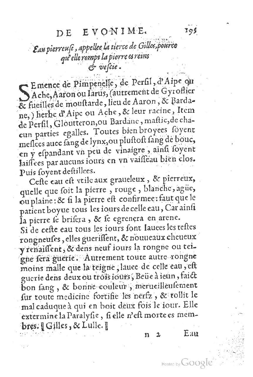 1557 - Antoine Vincent - Trésor d’Evonyme Philiatre - UC Madrid