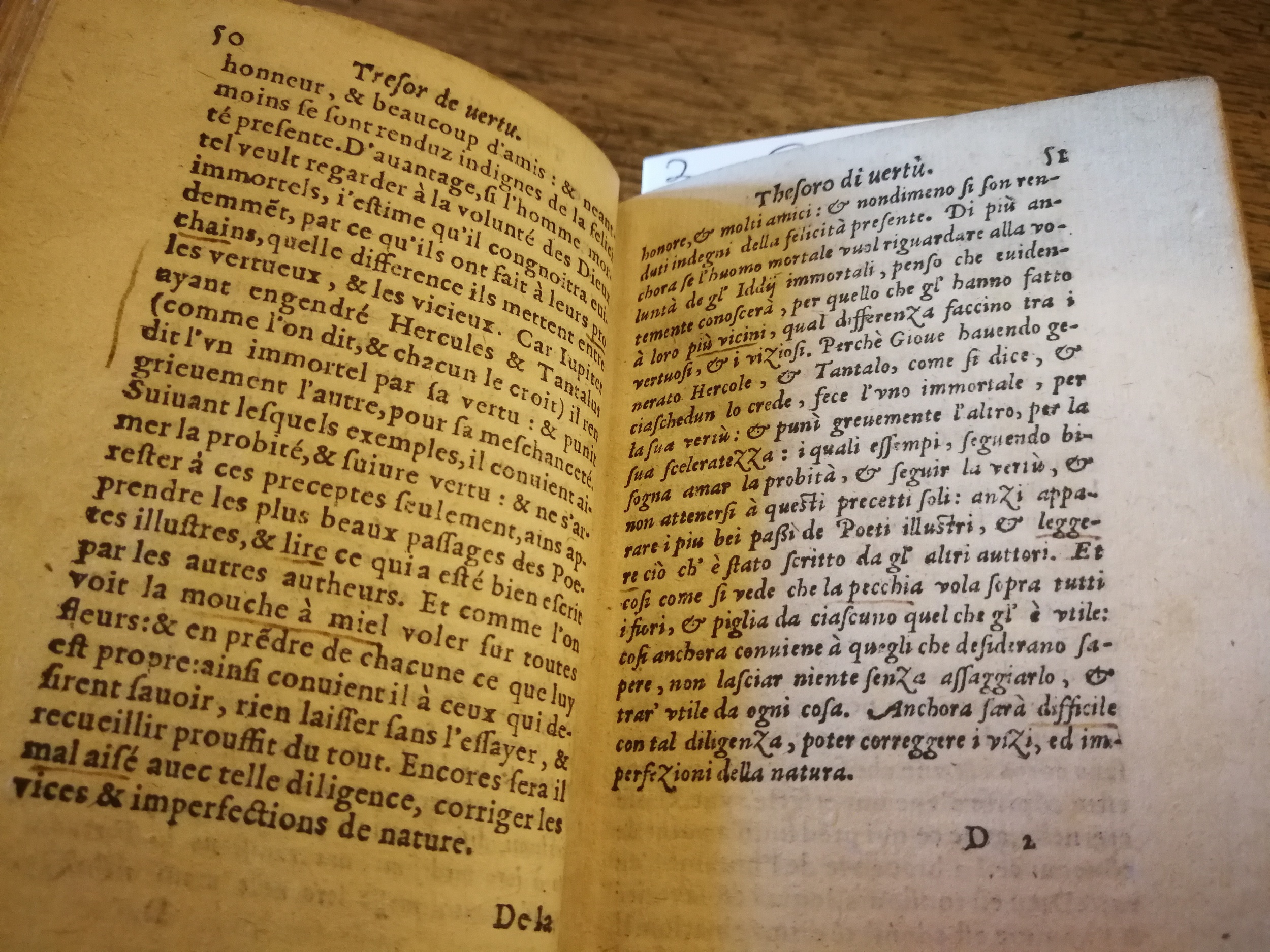1576 - Benoît Rigaud - Trésor de vertu - BNC Florence