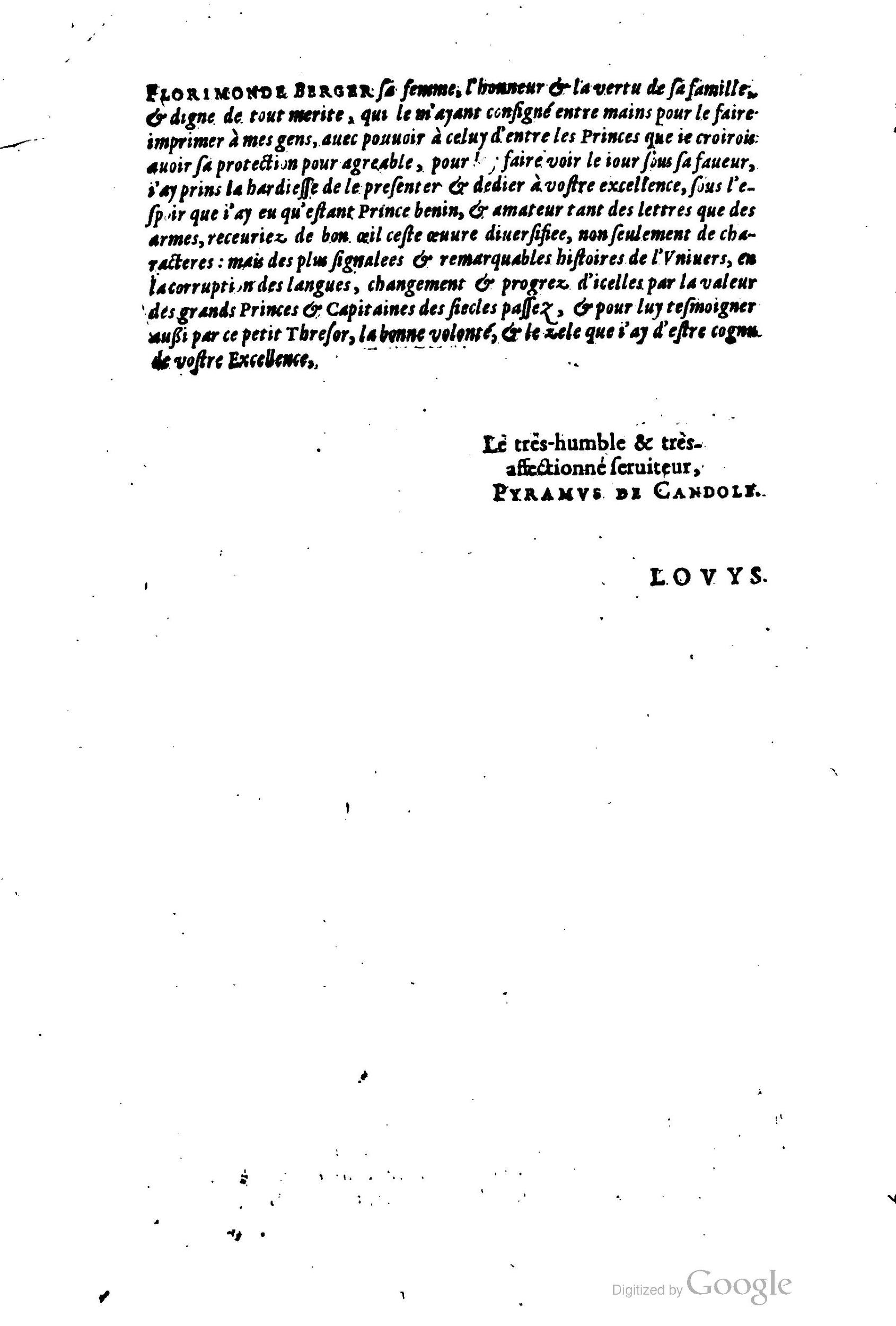 1619 - SHC - Trésor de l’histoire des langues de cet univers - BCU Lausanne