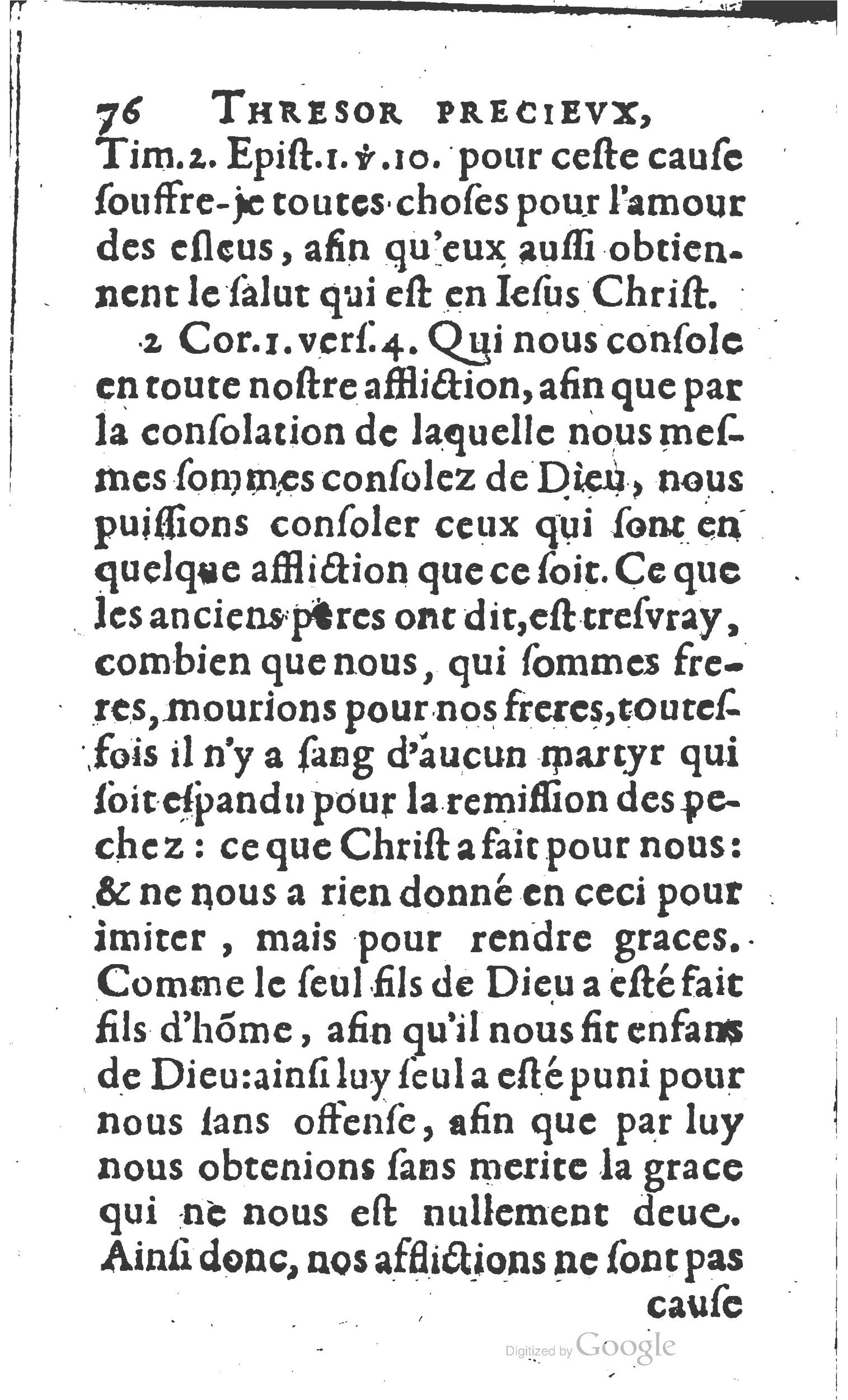 1626 - s.n. - Trésor précieux des méditations saintes, pieuses et consolatoires - BSB Munich