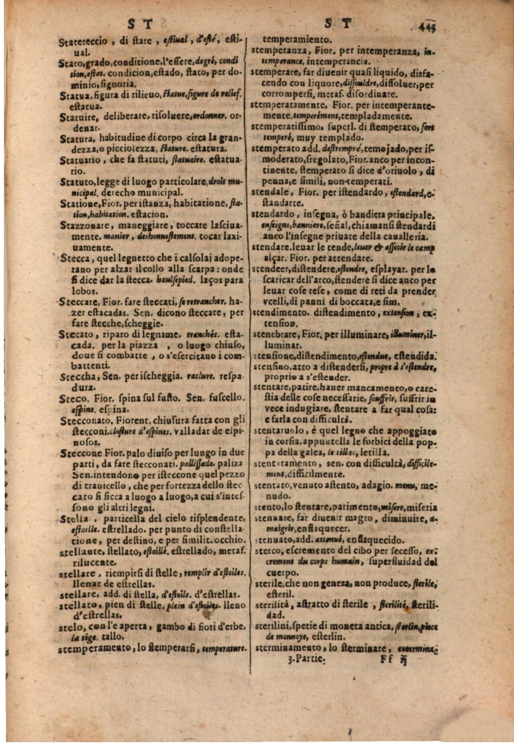 1637 - Jacques Crespin - Trésor des trois langues (Trois parties) - BSB Munich 1637 - Jacques Crespin - Trésor des trois langues (Trois parties) - BSB Munich