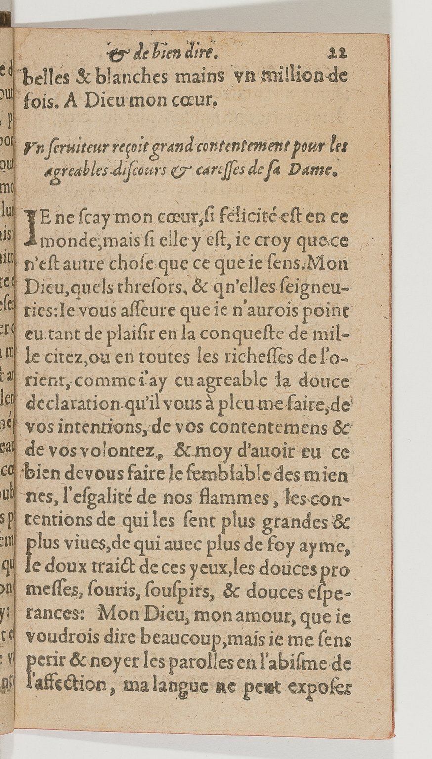 1600 - Nicolas Bonfons - Trésor d’amour - BnF Arsenal