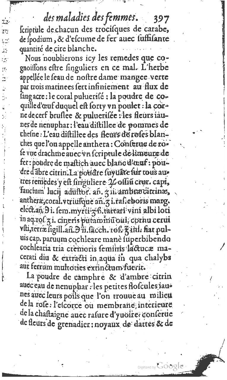 1617 - Jean Le Bouc - Trésor des remèdes secrets - BM Lyon