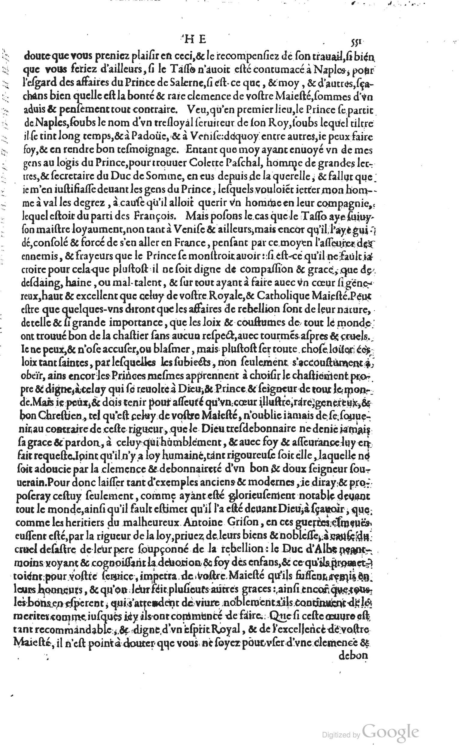 1585 - Barthélemy Honorat - Bibliothèques françaises - BSB Munich