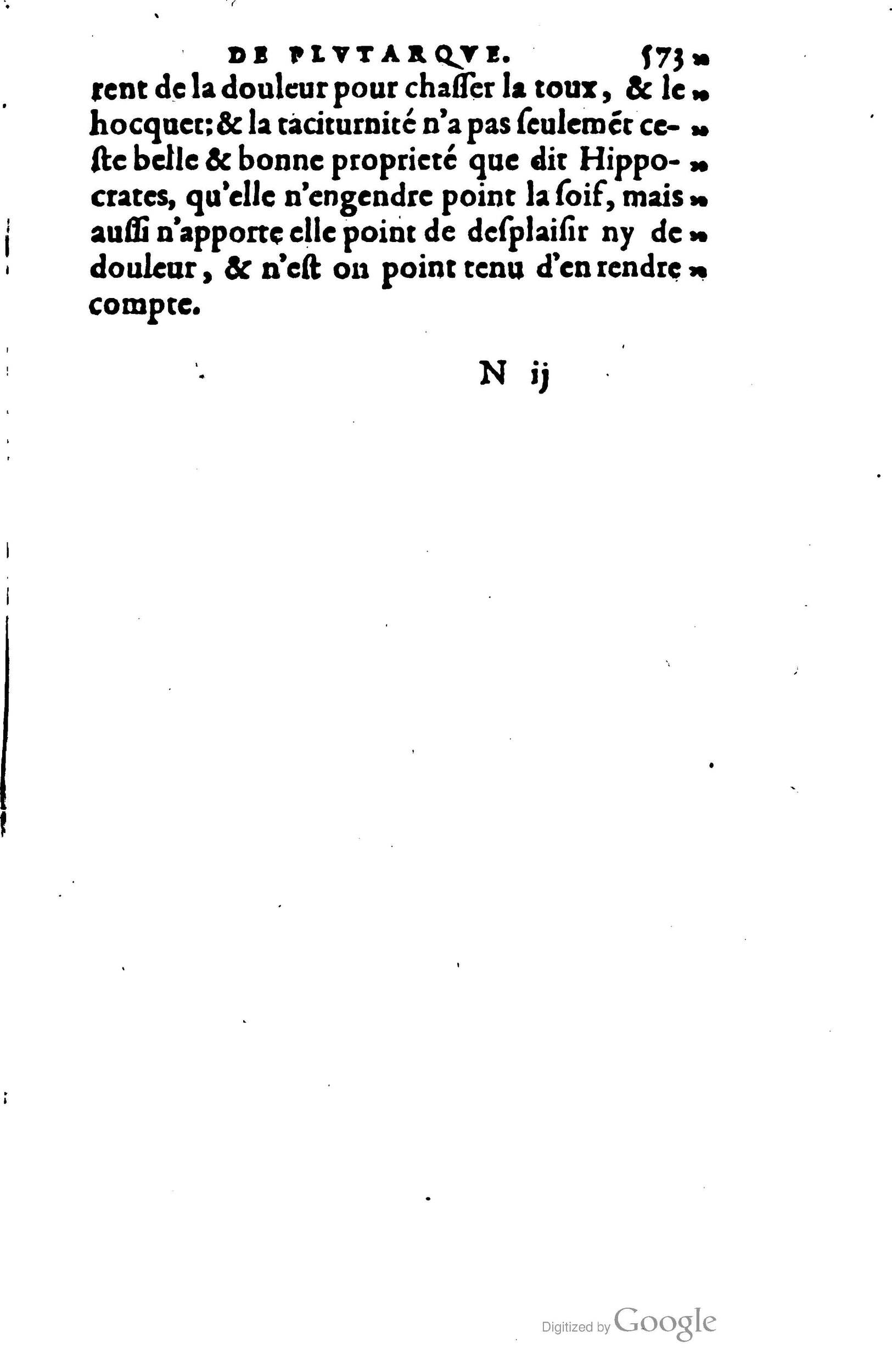 1578 - Jean Poupy - Trésor des morales de Plutarque - BSB Munich