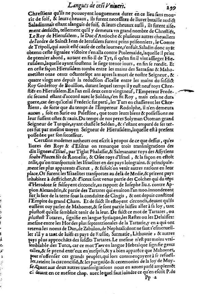 1613 - Matthieu Berjon - Trésor de l’histoire des langues de cet univers - BM Lyon