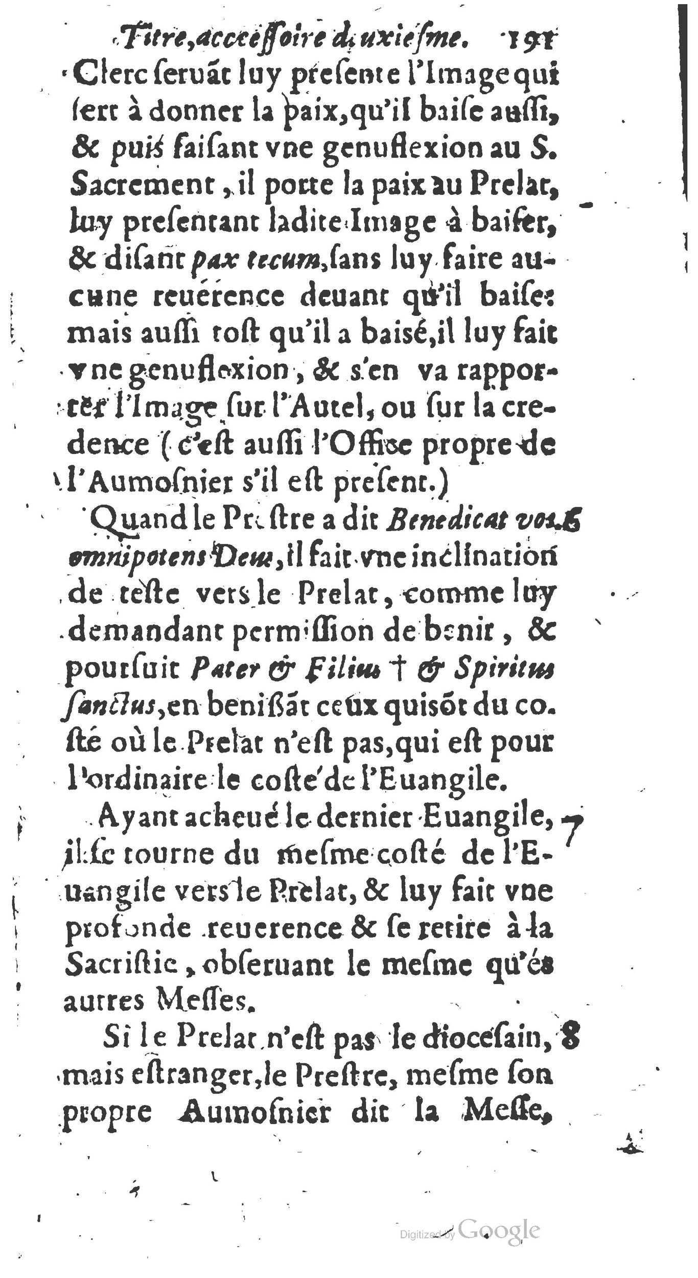 1651 - Jean Guillermet - Abrégé du trésor des cérémonies ecclésiastiques - BM Lyon