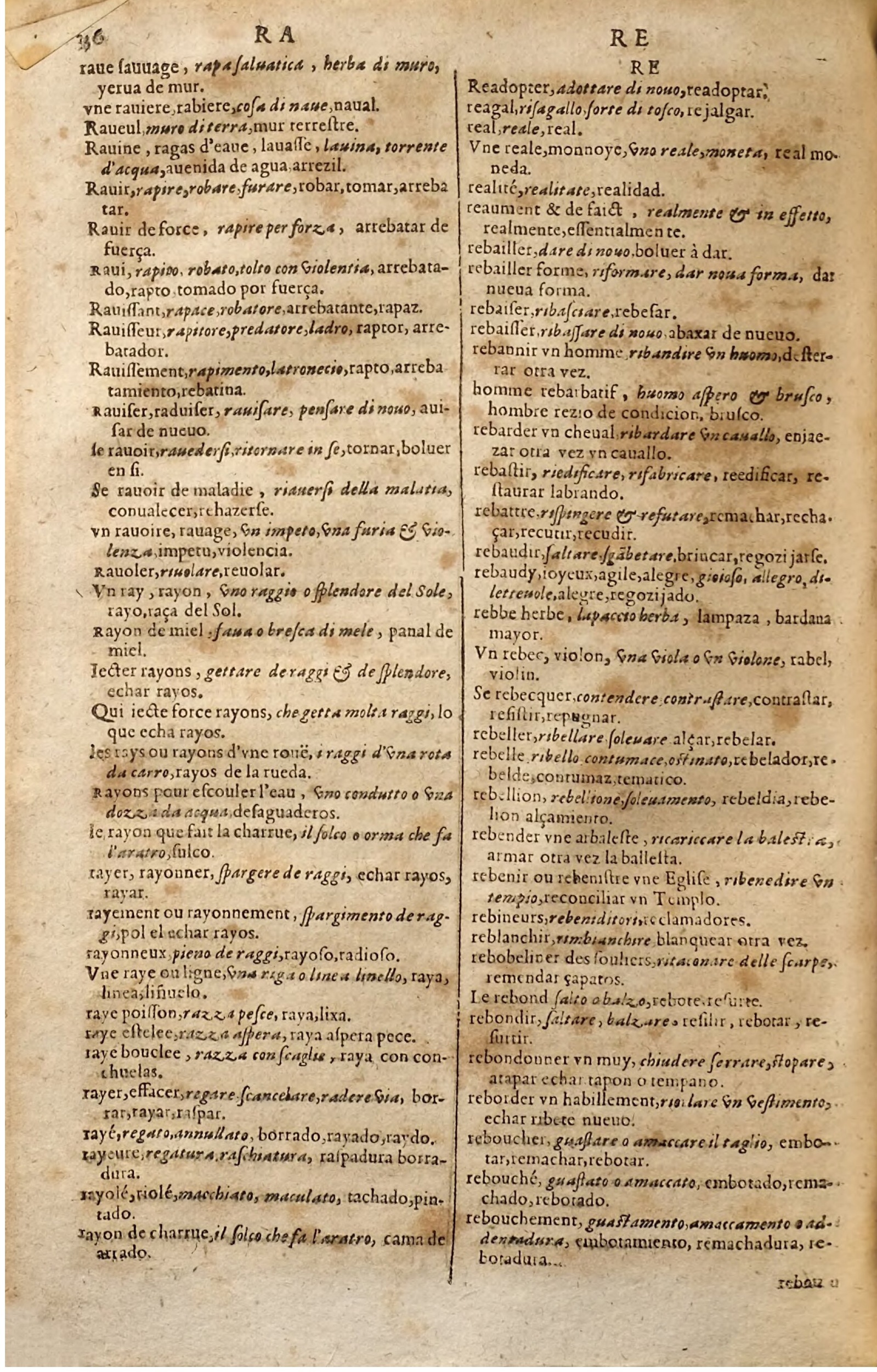 1627 - Jacques Crespin - Trésor des trois langues (Seconde partie) - Regensburg