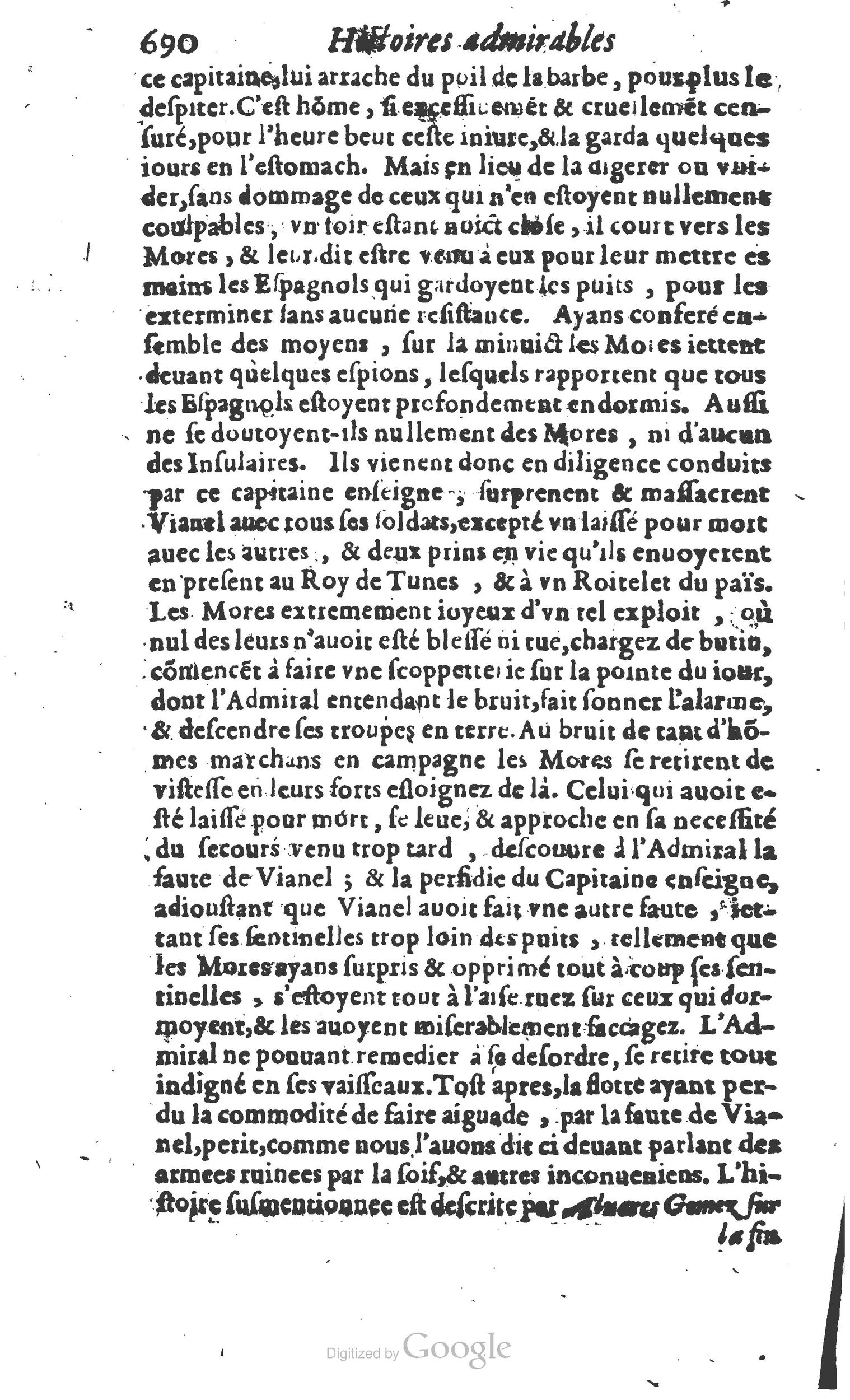 1610 - Paul Marceau - Trésor d’histoires admirables et mémorables - Princeton